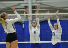 VB vs Springfield  Wheaton Women’s Volleyball vs Springfield College. - Photo by Keith Nordstrom