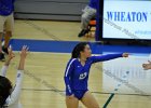 VB vs Springfield  Wheaton Women’s Volleyball vs Springfield College. - Photo by Keith Nordstrom