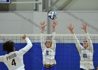 VB vs Springfield  Wheaton Women’s Volleyball vs Springfield College. - Photo by Keith Nordstrom