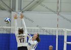 VB vs Springfield  Wheaton Women’s Volleyball vs Springfield College. - Photo by Keith Nordstrom
