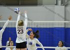 VB vs Springfield  Wheaton Women’s Volleyball vs Springfield College. - Photo by Keith Nordstrom