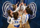 VB vs UMass Boston  Wheaton Women’s Volleyball vs UMass Boston. - Photo by Keith Nordstrom