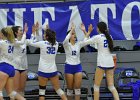 VB vs UMass Boston  Wheaton Women’s Volleyball vs UMass Boston. - Photo by Keith Nordstrom