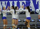 VB vs UMass Boston  Wheaton Women’s Volleyball vs UMass Boston. - Photo by Keith Nordstrom