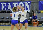 VB vs UMass Boston  Wheaton Women’s Volleyball vs UMass Boston. - Photo by Keith Nordstrom