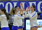 VB vs UMass Boston  Wheaton Women’s Volleyball vs UMass Boston. - Photo by Keith Nordstrom