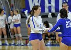 VB vs UMass Boston  Wheaton Women’s Volleyball vs UMass Boston. - Photo by Keith Nordstrom