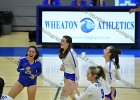 VB vs UMass Boston  Wheaton Women’s Volleyball vs UMass Boston. - Photo by Keith Nordstrom