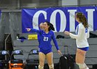 VB vs UMass Boston  Wheaton Women’s Volleyball vs UMass Boston. - Photo by Keith Nordstrom