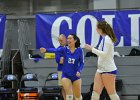 VB vs UMass Boston  Wheaton Women’s Volleyball vs UMass Boston. - Photo by Keith Nordstrom