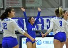 VB vs UMass Boston  Wheaton Women’s Volleyball vs UMass Boston. - Photo by Keith Nordstrom