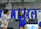 VB vs UMass Boston  Wheaton Women’s Volleyball vs UMass Boston. - Photo by Keith Nordstrom