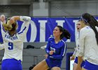 VB vs UMass Boston  Wheaton Women’s Volleyball vs UMass Boston. - Photo by Keith Nordstrom