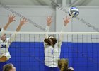 VB vs UMass Boston  Wheaton Women’s Volleyball vs UMass Boston. - Photo by Keith Nordstrom