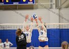VB vs UMass Boston  Wheaton Women’s Volleyball vs UMass Boston. - Photo by Keith Nordstrom