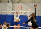 VB vs UMass Boston  Wheaton Women’s Volleyball vs UMass Boston. - Photo by Keith Nordstrom
