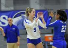 VB vs UMass Boston  Wheaton Women’s Volleyball vs UMass Boston. - Photo by Keith Nordstrom