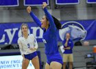 VB vs UMass Boston  Wheaton Women’s Volleyball vs UMass Boston. - Photo by Keith Nordstrom