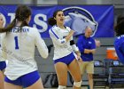 VB vs UMass Boston  Wheaton Women’s Volleyball vs UMass Boston. - Photo by Keith Nordstrom