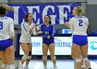 VB vs UMass Boston  Wheaton Women’s Volleyball vs UMass Boston. - Photo by Keith Nordstrom