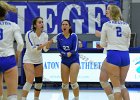 VB vs UMass Boston  Wheaton Women’s Volleyball vs UMass Boston. - Photo by Keith Nordstrom