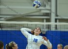 Wheaton Women's Volleyball  Wheaton Women's Volleyball vs UMass Dartmouth. - Photo by Keith Nordstrom : Wheaton, Volleyball, UMass, Dartmouth