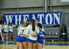 Wheaton Women's Volleyball  Wheaton Women's Volleyball vs UMass Dartmouth. - Photo by Keith Nordstrom : Wheaton, Volleyball, UMass, Dartmouth
