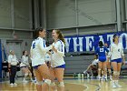 Wheaton Women's Volleyball  Wheaton Women's Volleyball vs UMass Dartmouth. - Photo by Keith Nordstrom : Wheaton, Volleyball, UMass, Dartmouth