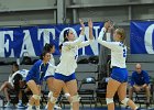Wheaton Women's Volleyball  Wheaton Women's Volleyball vs UMass Dartmouth. - Photo by Keith Nordstrom : Wheaton, Volleyball, UMass, Dartmouth