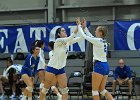 Wheaton Women's Volleyball  Wheaton Women's Volleyball vs UMass Dartmouth. - Photo by Keith Nordstrom : Wheaton, Volleyball, UMass, Dartmouth