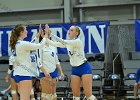 Wheaton Women's Volleyball  Wheaton Women's Volleyball vs UMass Dartmouth. - Photo by Keith Nordstrom : Wheaton, Volleyball, UMass, Dartmouth
