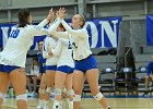 Wheaton Women's Volleyball  Wheaton Women's Volleyball vs UMass Dartmouth. - Photo by Keith Nordstrom : Wheaton, Volleyball, UMass, Dartmouth