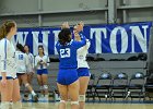Wheaton Women's Volleyball  Wheaton Women's Volleyball vs UMass Dartmouth. - Photo by Keith Nordstrom : Wheaton, Volleyball, UMass, Dartmouth