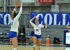 Wheaton Women's Volleyball  Wheaton Women's Volleyball vs UMass Dartmouth. - Photo by Keith Nordstrom : Wheaton, Volleyball, UMass, Dartmouth