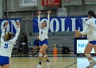 Wheaton Women's Volleyball  Wheaton Women's Volleyball vs UMass Dartmouth. - Photo by Keith Nordstrom : Wheaton, Volleyball, UMass, Dartmouth