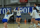 Wheaton Women's Volleyball  Wheaton Women's Volleyball vs UMass Dartmouth. - Photo by Keith Nordstrom : Wheaton, Volleyball, UMass, Dartmouth