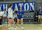 Wheaton Women's Volleyball  Wheaton Women's Volleyball vs UMass Dartmouth. - Photo by Keith Nordstrom : Wheaton, Volleyball, UMass, Dartmouth