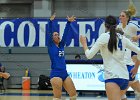 Wheaton Women's Volleyball  Wheaton Women's Volleyball vs UMass Dartmouth. - Photo by Keith Nordstrom : Wheaton, Volleyball, UMass, Dartmouth
