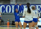 Wheaton Women's Volleyball  Wheaton Women's Volleyball vs UMass Dartmouth. - Photo by Keith Nordstrom : Wheaton, Volleyball, UMass, Dartmouth