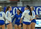 Wheaton Women's Volleyball  Wheaton Women's Volleyball vs UMass Dartmouth. - Photo by Keith Nordstrom : Wheaton, Volleyball, UMass, Dartmouth