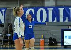 Wheaton Women's Volleyball  Wheaton Women's Volleyball vs UMass Dartmouth. - Photo by Keith Nordstrom : Wheaton, Volleyball, UMass, Dartmouth