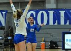 Wheaton Women's Volleyball  Wheaton Women's Volleyball vs UMass Dartmouth. - Photo by Keith Nordstrom : Wheaton, Volleyball, UMass, Dartmouth