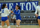 Wheaton Women's Volleyball  Wheaton Women's Volleyball vs UMass Dartmouth. - Photo by Keith Nordstrom : Wheaton, Volleyball, UMass, Dartmouth