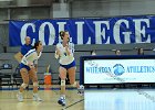 Wheaton Women's Volleyball  Wheaton Women's Volleyball vs UMass Dartmouth. - Photo by Keith Nordstrom : Wheaton, Volleyball, UMass, Dartmouth