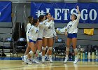 Wheaton Women's Volleyball  Wheaton Women's Volleyball vs UMass Dartmouth. - Photo by Keith Nordstrom : Wheaton, Volleyball, UMass, Dartmouth