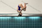 Women's Diving Maddy Morrison  Wheaton College Women's diver Maddy Morrison competes against Bentley College. - Photo By: KEITH NORDSTROM : Wheaton, Swimming, Diving, Maddy Morrison